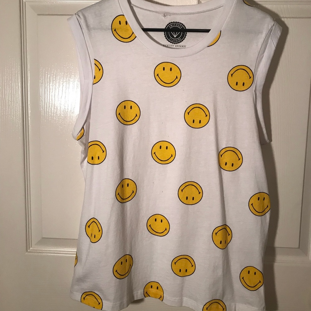 Urban outfitters smiley tank